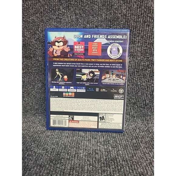 South Park The Fractured But Whole PS4 Playstation 4 No Manual - Picture 2 of 4